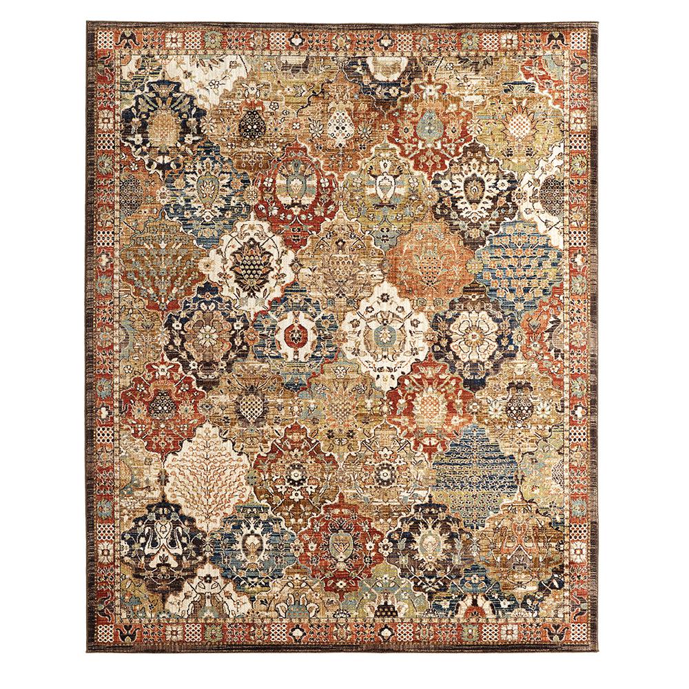 Home Decorators Collection Patchwork Medallion Multi 5 Ft X 7 Ft