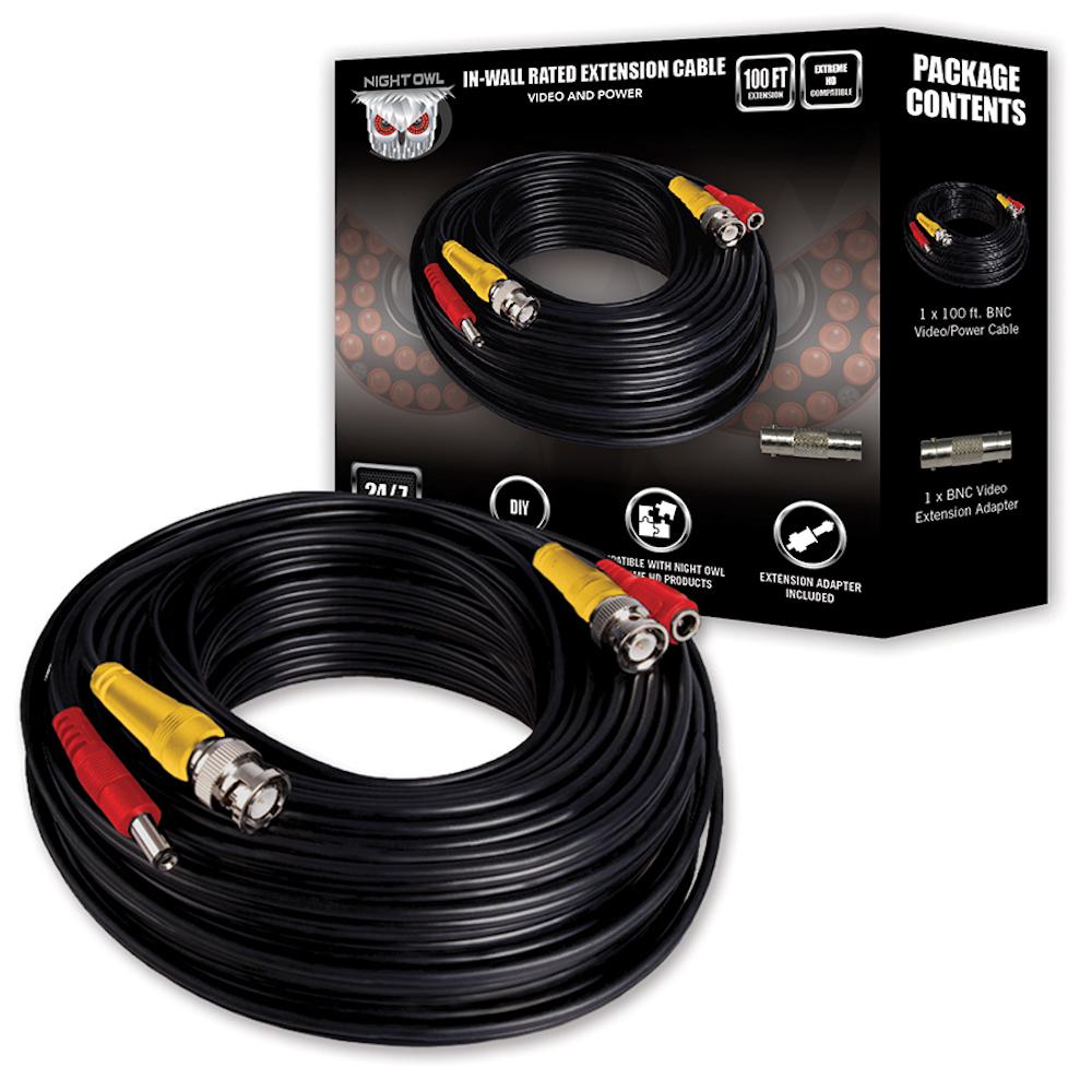 night owl security extension cable