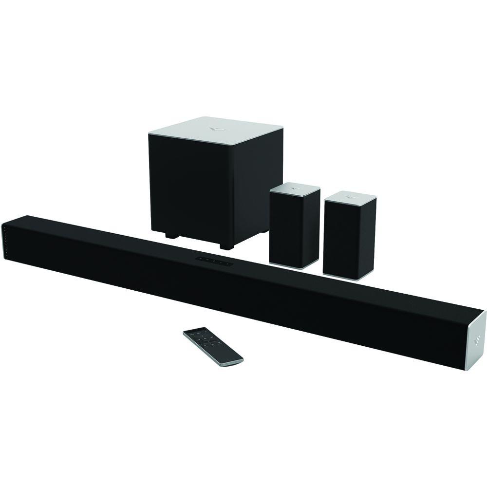 VIZIO 38 in. 5.1-Channel Soundbar with Wireless Powered Subwoofer and ...