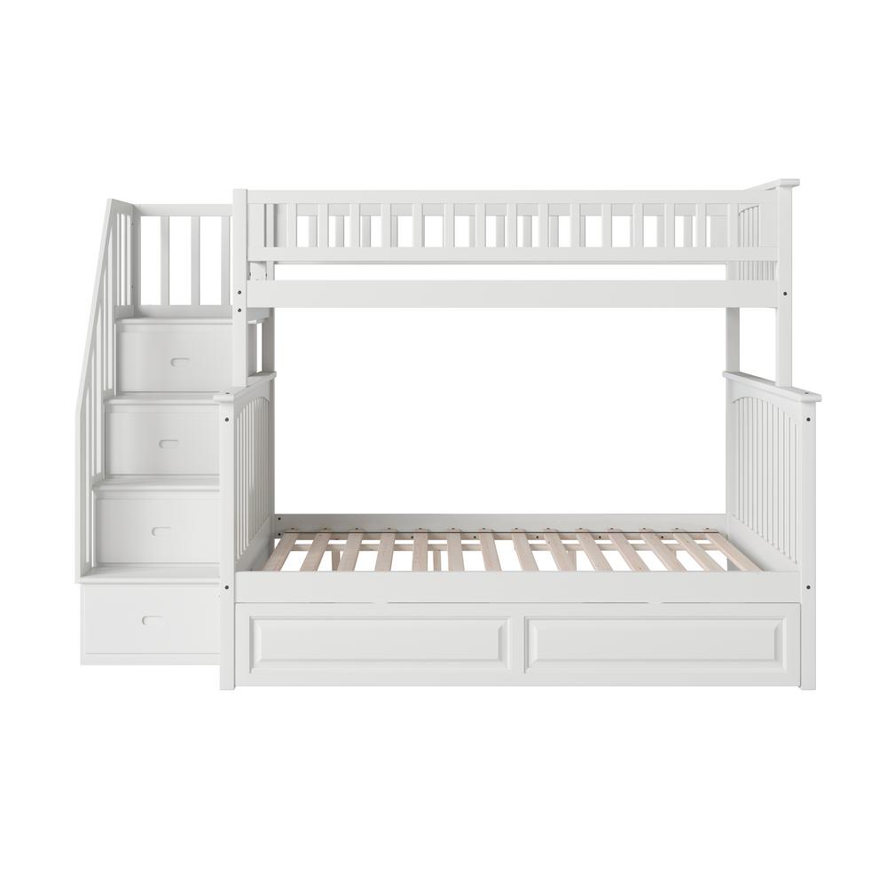 raised bunk bed