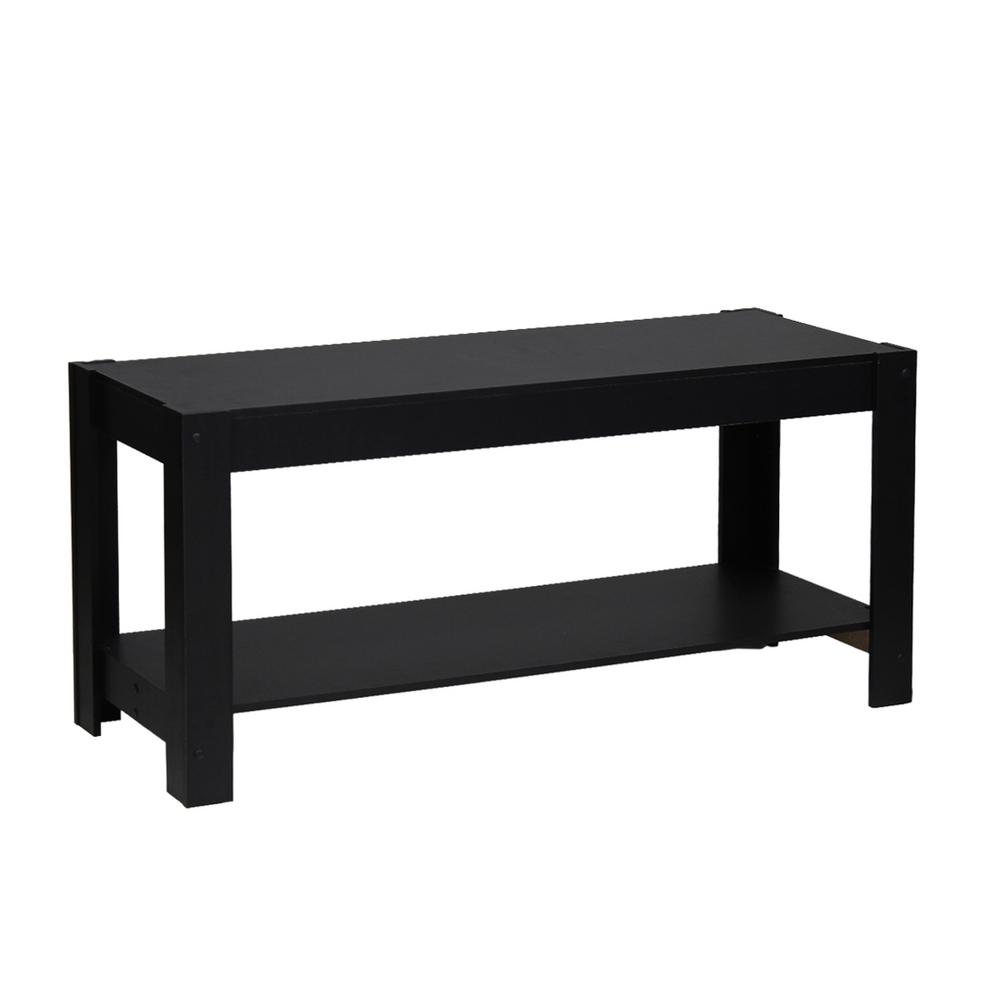 Furinno Parsons Multipurpose Black Coffee Table 12125bk Furinno Parsons Multipurpose Black Coffee Table 12125bk