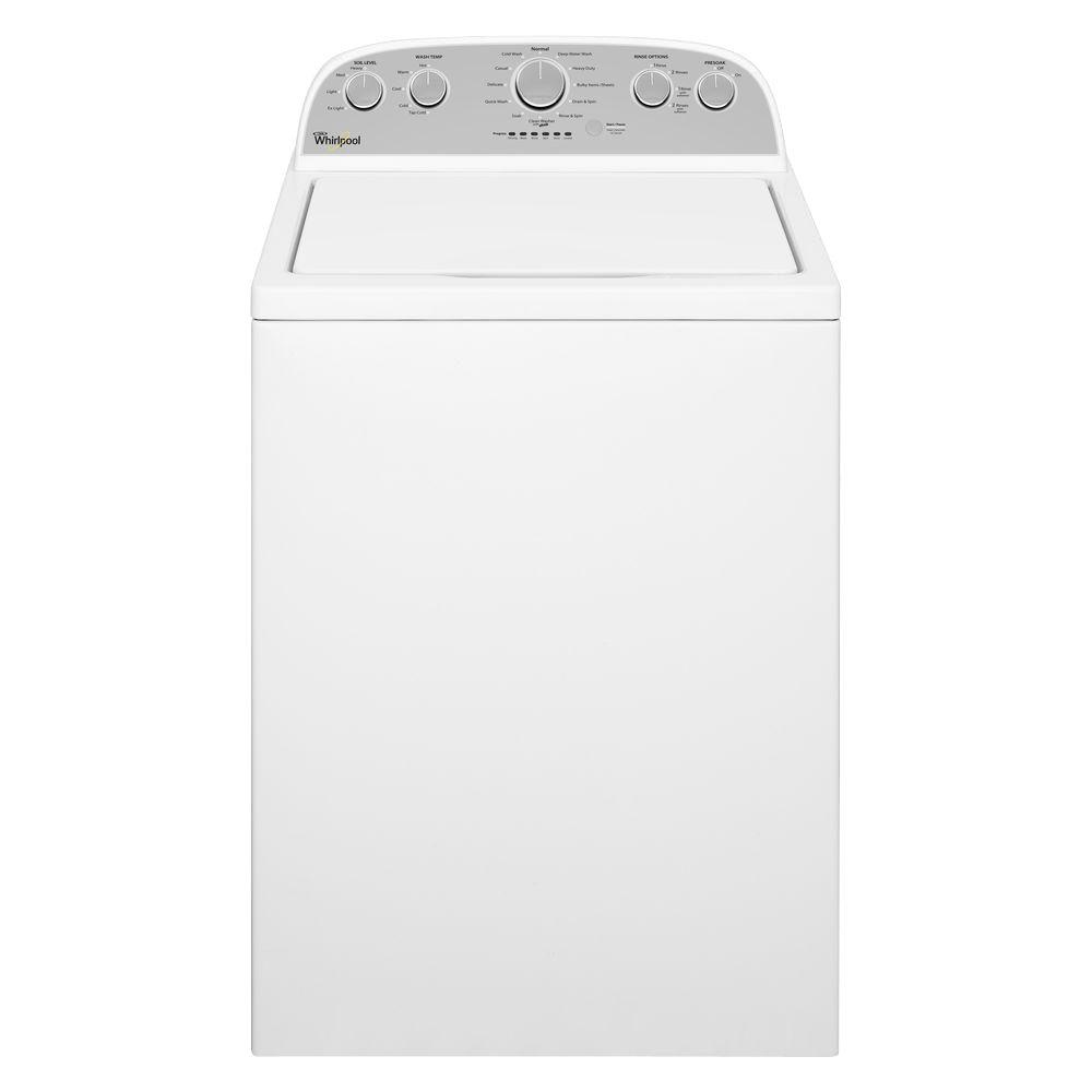 4.3 cu. ft. High-Efficiency White Top Load Washing Machine with Quick Wash