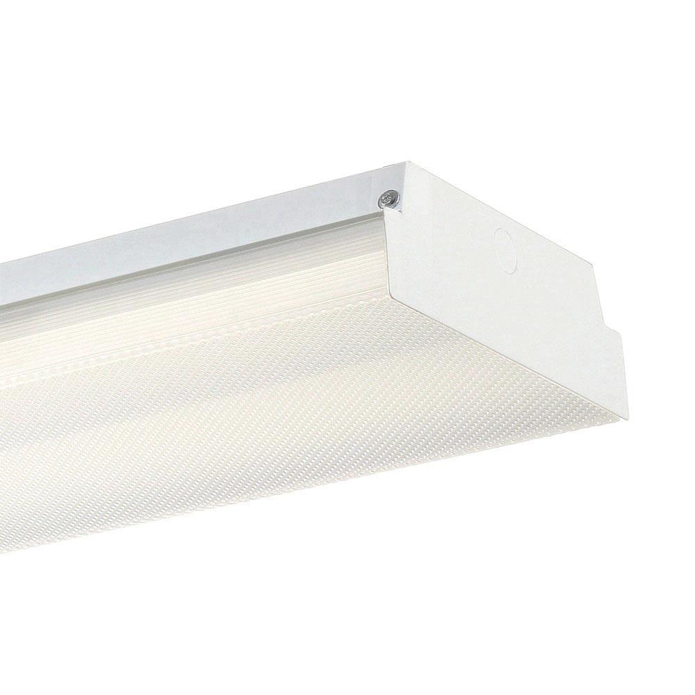 Envirolite 4 Ft White Led Wraparound Ceiling Light Wl0940dmd40 Envirolite 4 Ft White Led Wraparound Ceiling Light Wl0940dmd40 The Home Depot