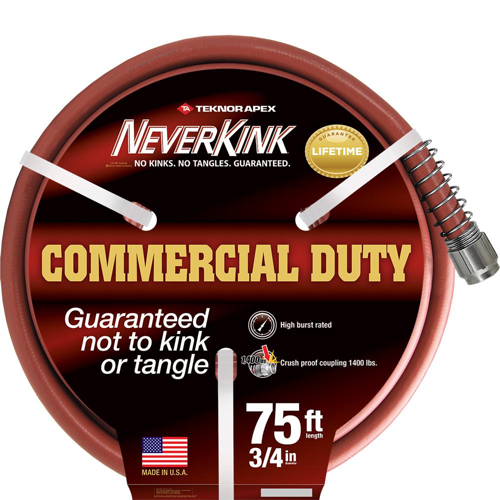 Neverkink PRO 3/4 in. Dia x 75 ft. Commercial Duty Water Hose-9875 75