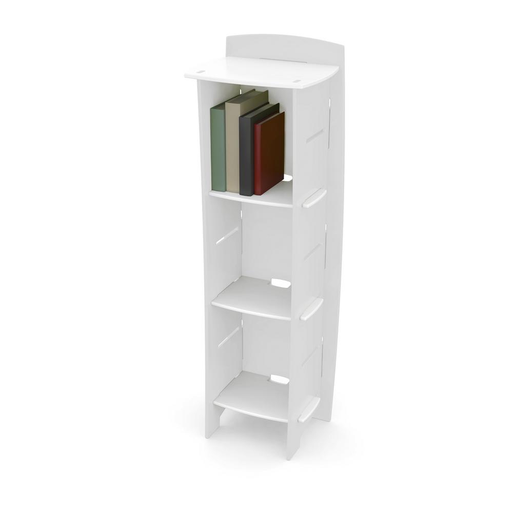 Legare Kids Bookcase With 3 Shelves In Classic Collection White And White Legare Kids Bookcase With 3 Shelves In Classic Collection White And White