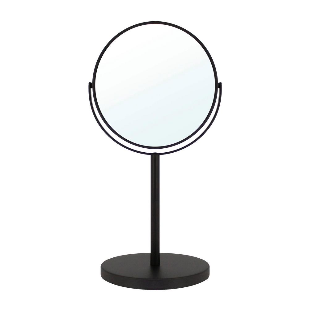 Modona 6 In 2 Sided 1x And 5x Counter Top 14 Magnifying Makeup Mirror Rubbed Bronze