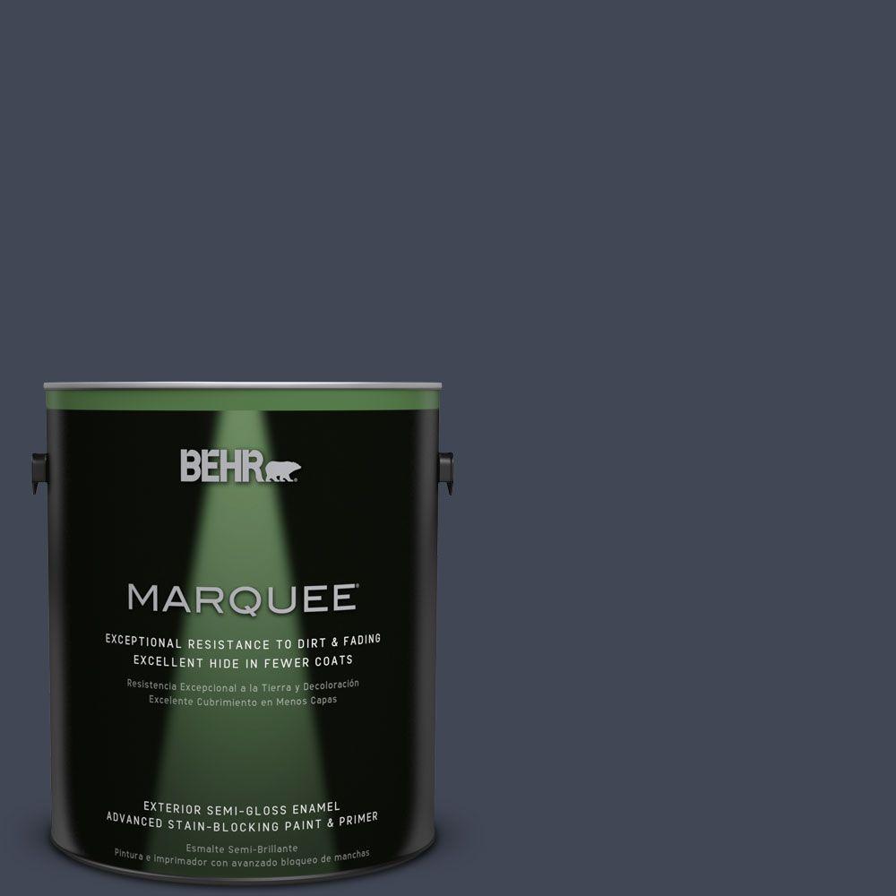 BEHR MARQUEE 1gal. PPU1420 Starless Night SemiGloss