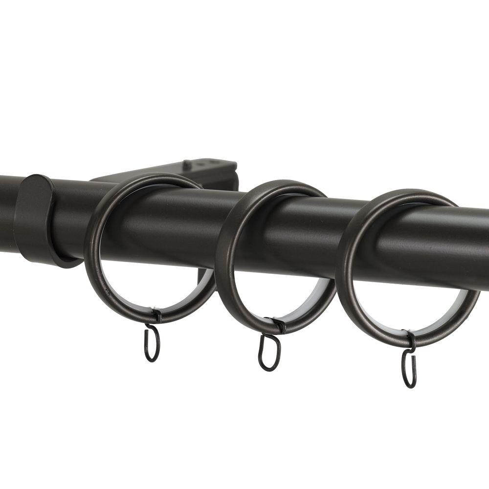 Oil Rubbed Bronze Curtain Rings Clips Rods Hardware Metro Ring In Oil Rubbed Bronze