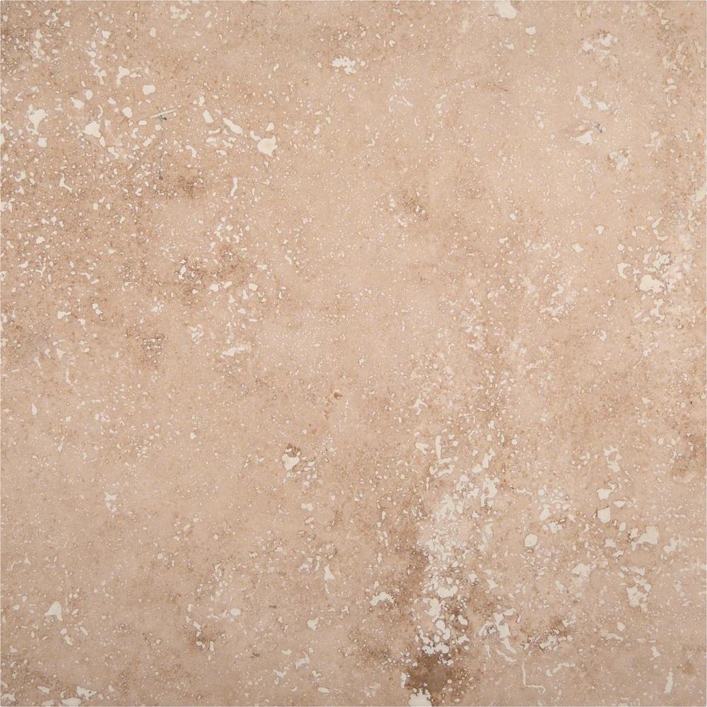 Msi Tuscany Classic 16 In X 16 In Honed Filled Travertine Floor