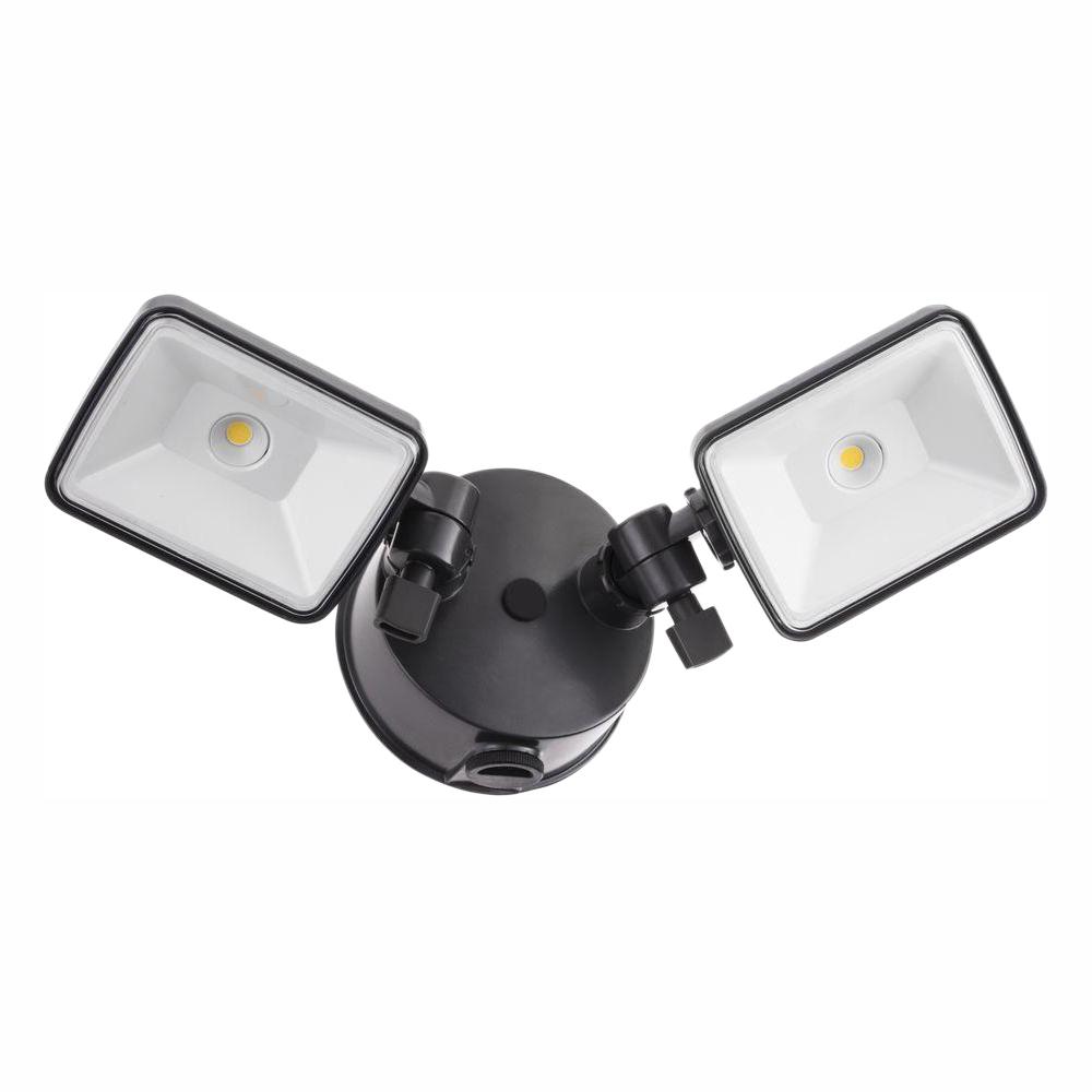 UPC 888791320527 product image for Lithonia Lighting Contractor Select OLF 2SH 2-Head Bronze Outdoor Integrated LED | upcitemdb.com