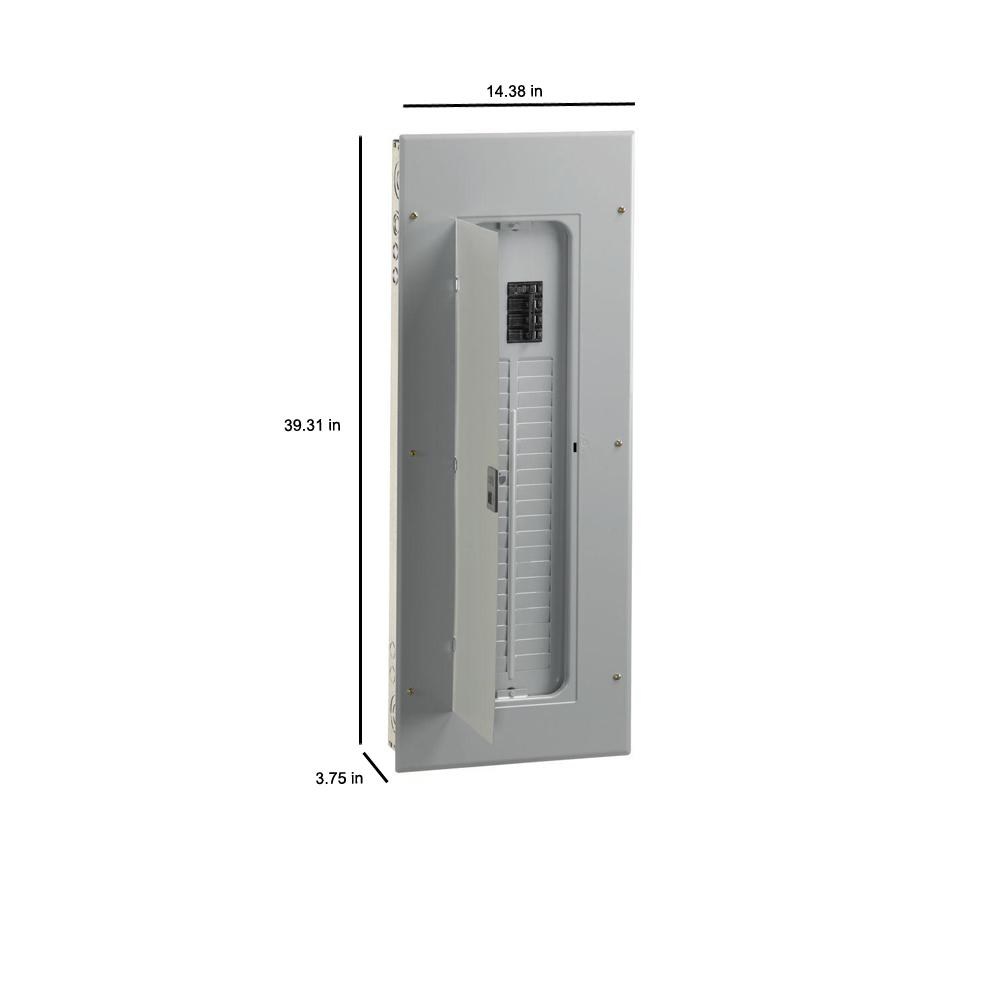 New GE 40 amp PANEL PANELBOARD MLO 1ph TL240SCU 2sp THQL