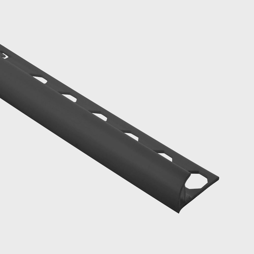 Black Tile Edging Trim Tools Supplies The Home Depot Novocanto Black