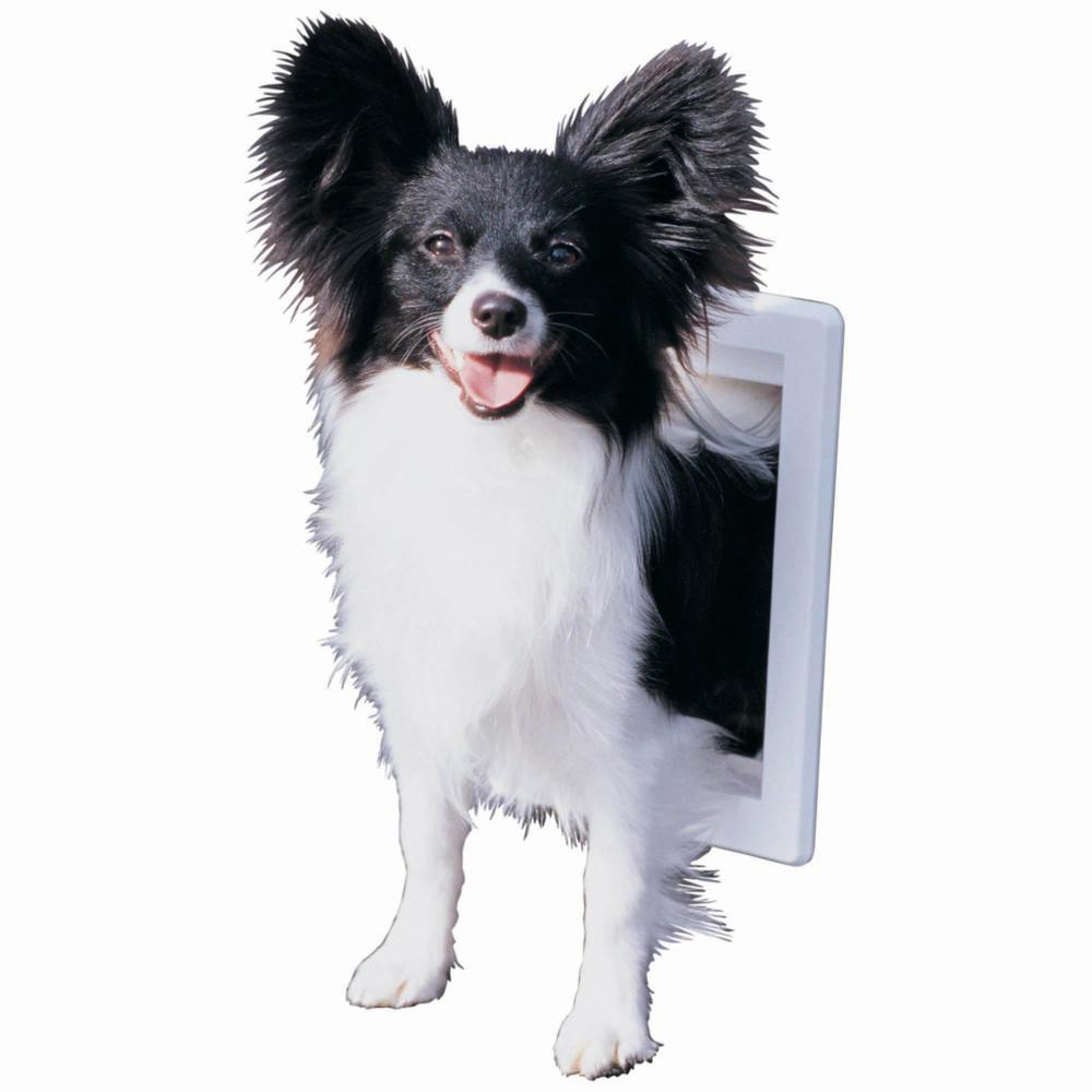 Ideal Pet 5 In X 7 In Small White Original Pet And Dog Door