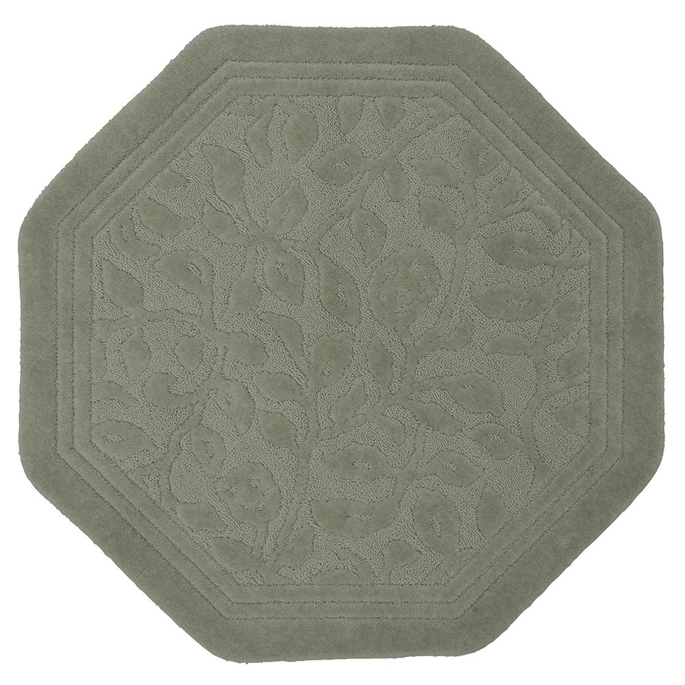 Mohawk Home Wellington 48 in. x 48 in. Nylon Bath Rug in Sage Green