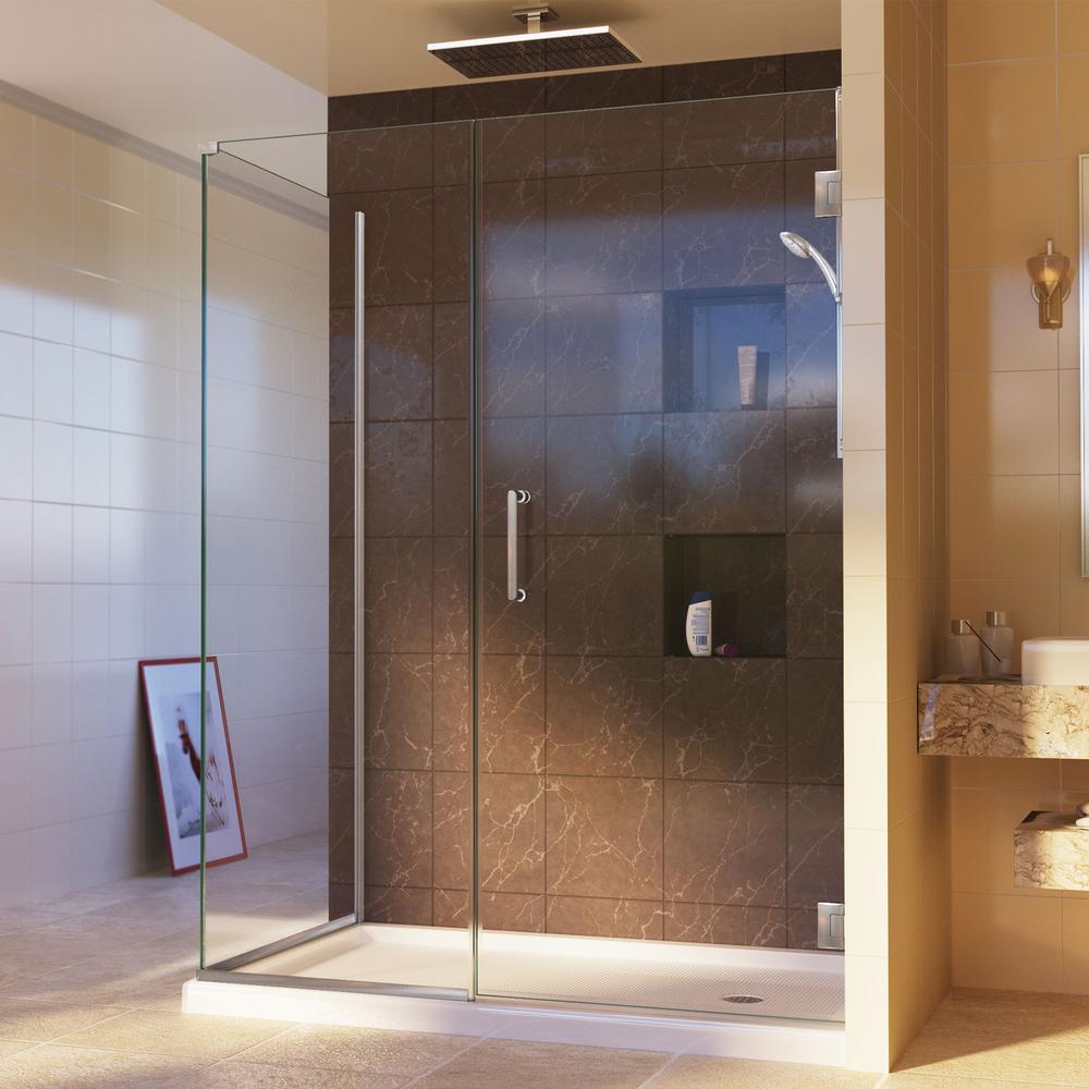 Dreamline Unidoor Plus 30 3 8 In X 60 1 2 72 Frameless Dreamline Unidoor Plus 30 3 8 In X 60 1 2