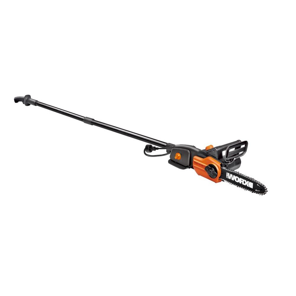 Worx 10 in. 8 Amp Electric Pole SawWG309 The Home Depot
