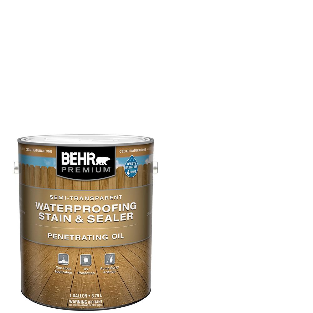 BEHR Premium 5 Gal. ST533 Cedar Naturaltone Semi
