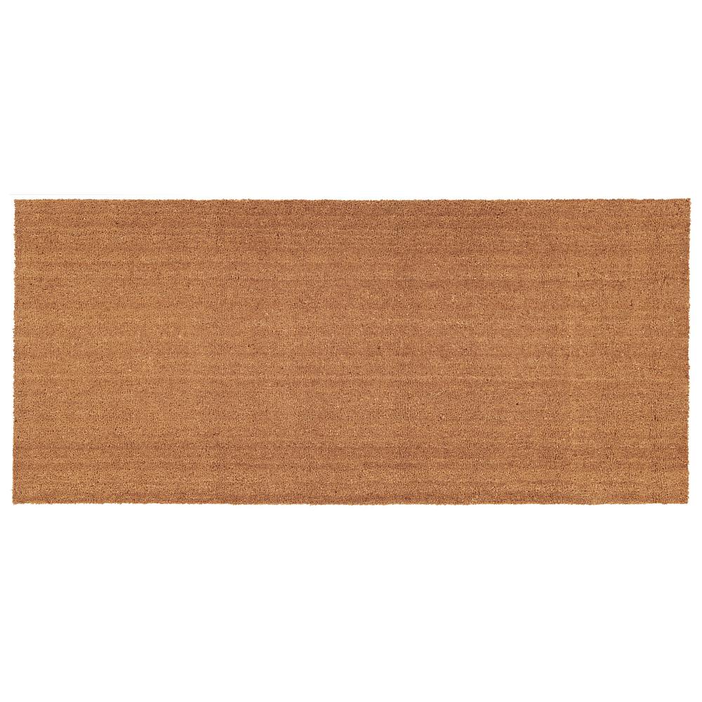 Home & More Natural 24 in. x 48 in. Coir and Vinyl Door Mat 153552448