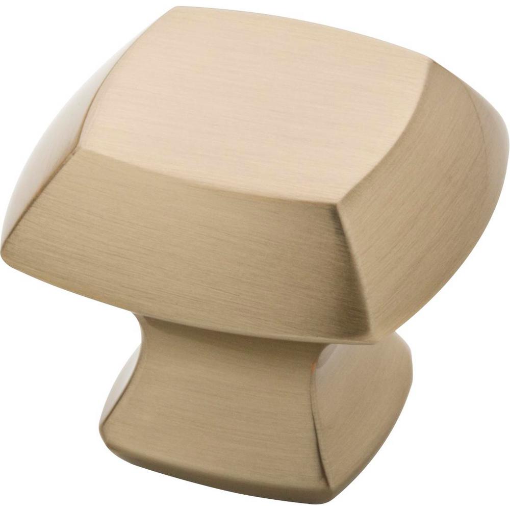 Liberty Mandara 11/4 in. (32 mm) Champagne Bronze Square Knob