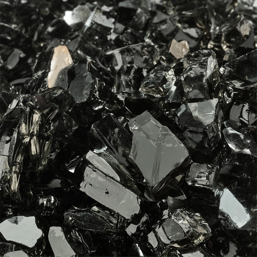 Fire Pit Essentials 10 Lbs Of Midnight Black 1 4 In Reflective Fire Pit Essentials 10 Lbs Of Midnight Black 1 4 In Reflective Glass