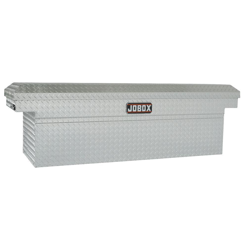 Jobox 72 in. Aluminum Single Lid Deep Full Size Crossover Tool Box in