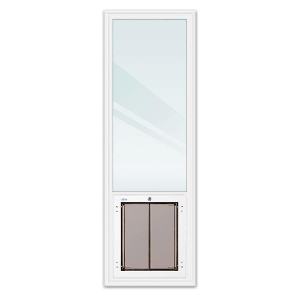 PlexiDor Dog Door 22 in. x 66 in. LoE Glass Insert for 30 in. x 80 in