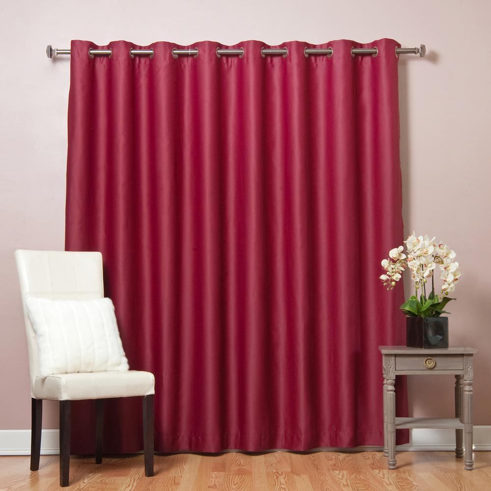 100 In W X 96 L Burdy Wide Flame Ant Blackout Curtain 100 In W X 96 L Burdy Wide Flame Ant Blackout Curtain Panel