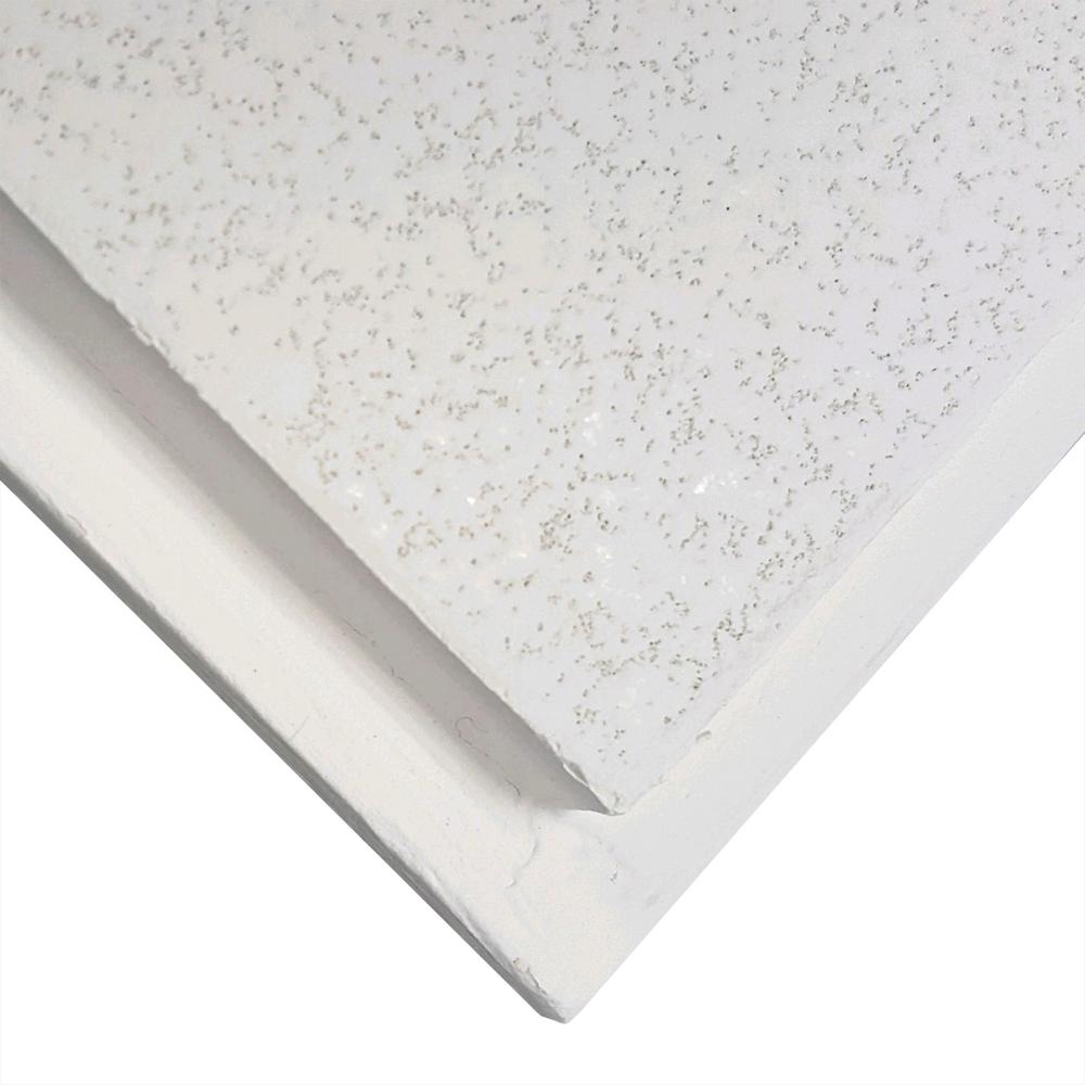 Toptile Fiberglass 2 Ft X 2 Ft Lay In White 15 In 16 In Tegular Ceiling Tile 1 Pallet