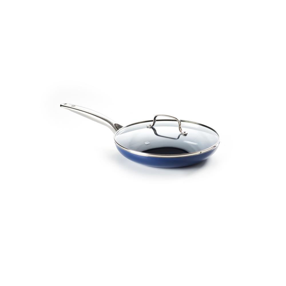 Blue Diamond Diamond-Infused 12" Frying Pan with Lid