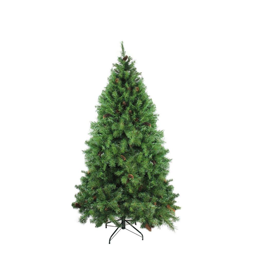 red artificial christmas tree