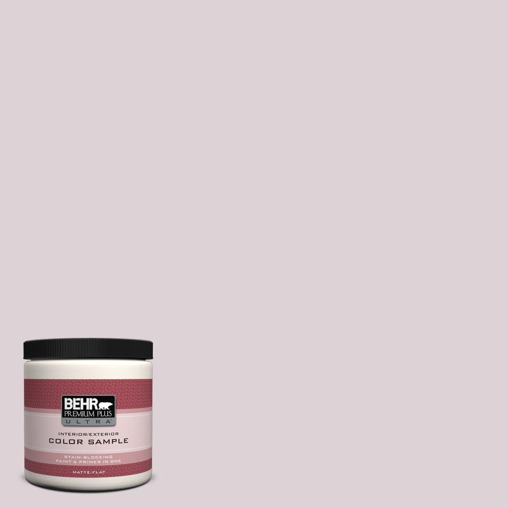 Behr Premium Plus Ultra 8 Oz 100e 2 Mauve Mist Matte Interior 100e 2 Mauve Mist Matte Interior Exterior Paint And Primer In One Sample