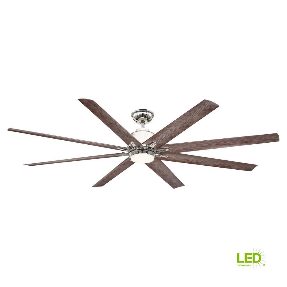 Commercial Flush Mount Outdoor Ceiling Fans Lighting The Led Indoor Outdoor Polished Nickel Ceiling Fan With Remote Control