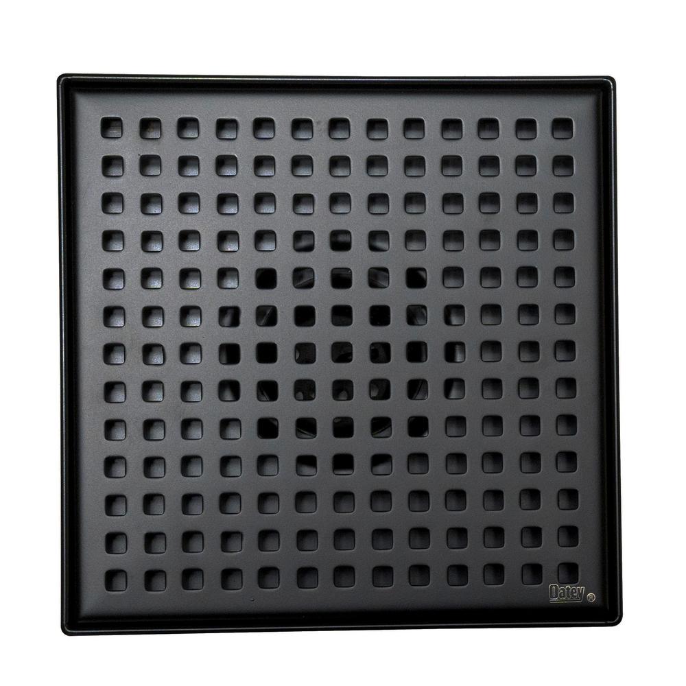 Oatey Black Square Shower Drain Cover - Best Drain Photos Primagem.Org