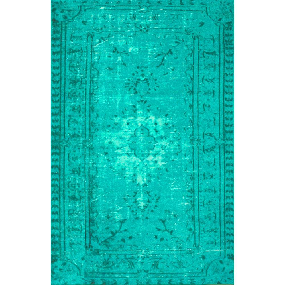 Nuloom Chroma Overdyed Style Turquoise 9 Ft X 12 Area Rug Nuloom Chroma Overdyed Style Turquoise 9 Ft X 12 Area Rug Dire3c 920185 The Home Depot