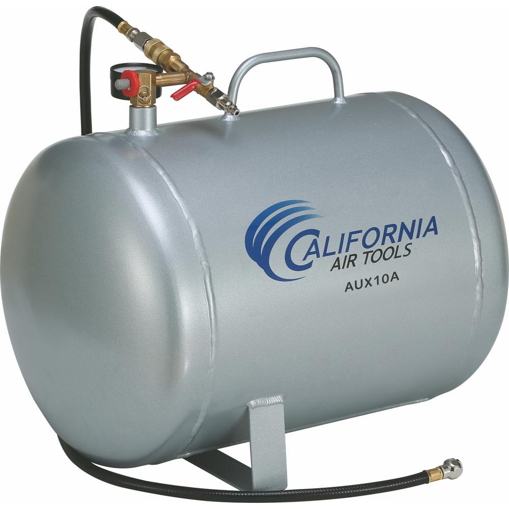 California Air Tools 10 Gal Lightweight Portable Aluminum Air Tank Aux10a The Home Depot