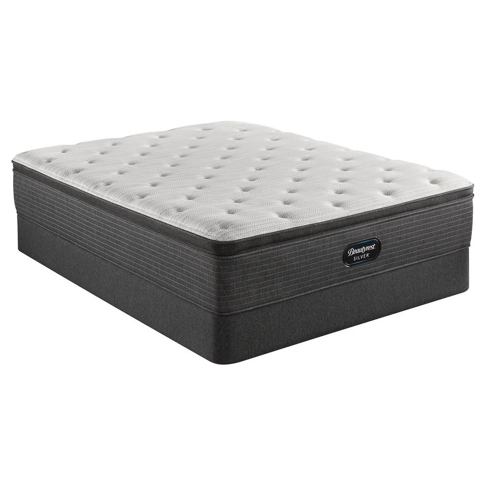 Beautyrest Silver Brs900 Twin Plush Pillow Top Mattress With 9 In