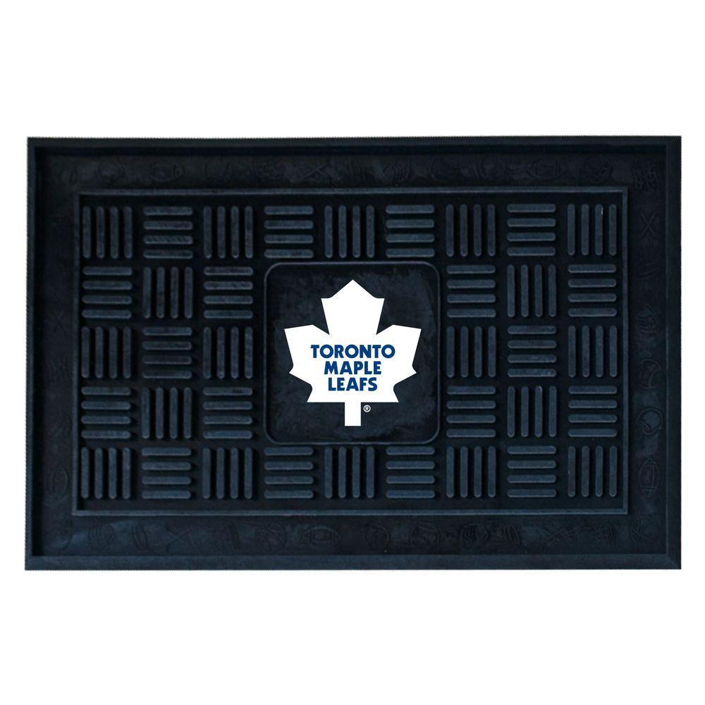 FANMATS Toronto Maple Leafs 18 in. x 30 in. Door Mat11468 The Home Depot