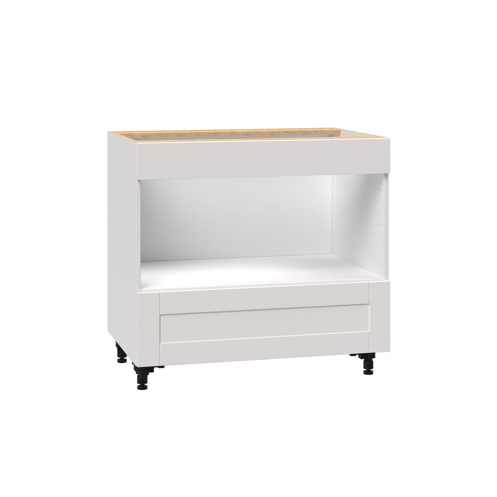 J COLLECTION Shaker Assembled 30x34.5x24 in. Base Cabinet for Built-In