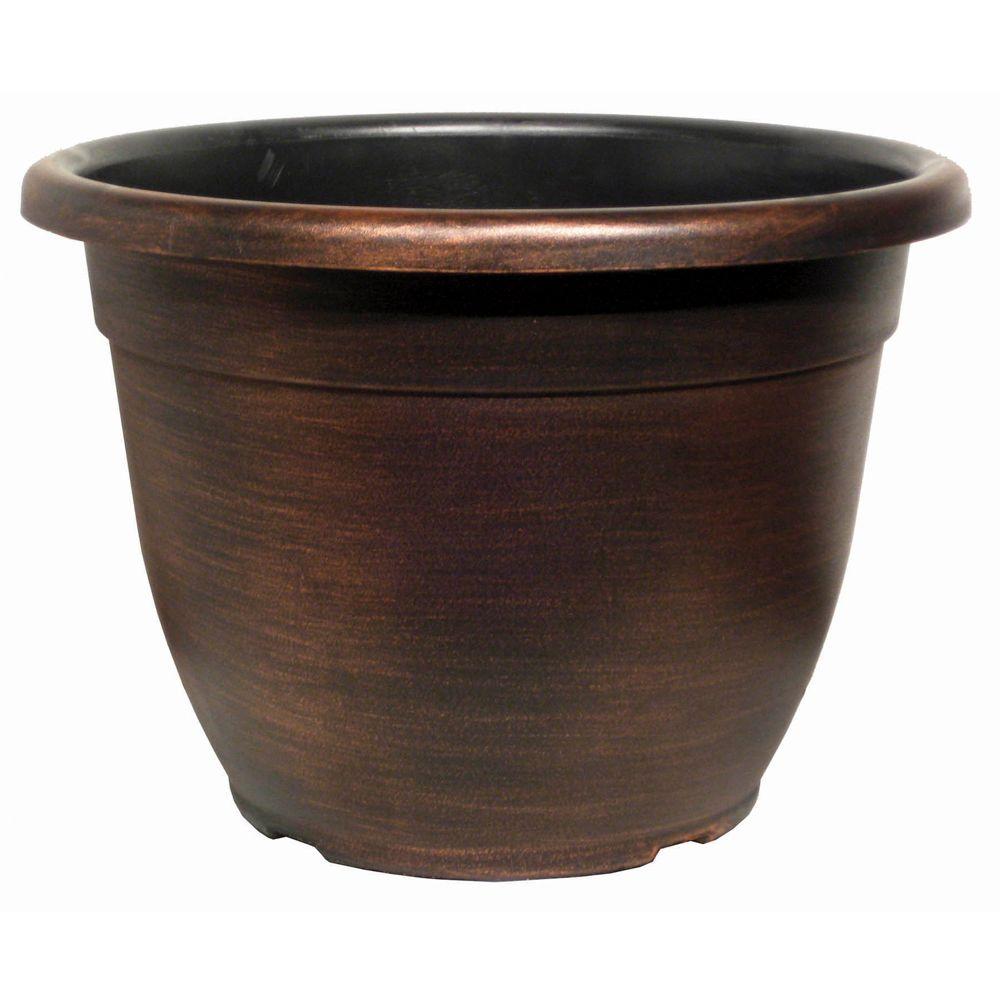 13 1 in Warm Copper Plastic Bella Planter PN088C WC The 