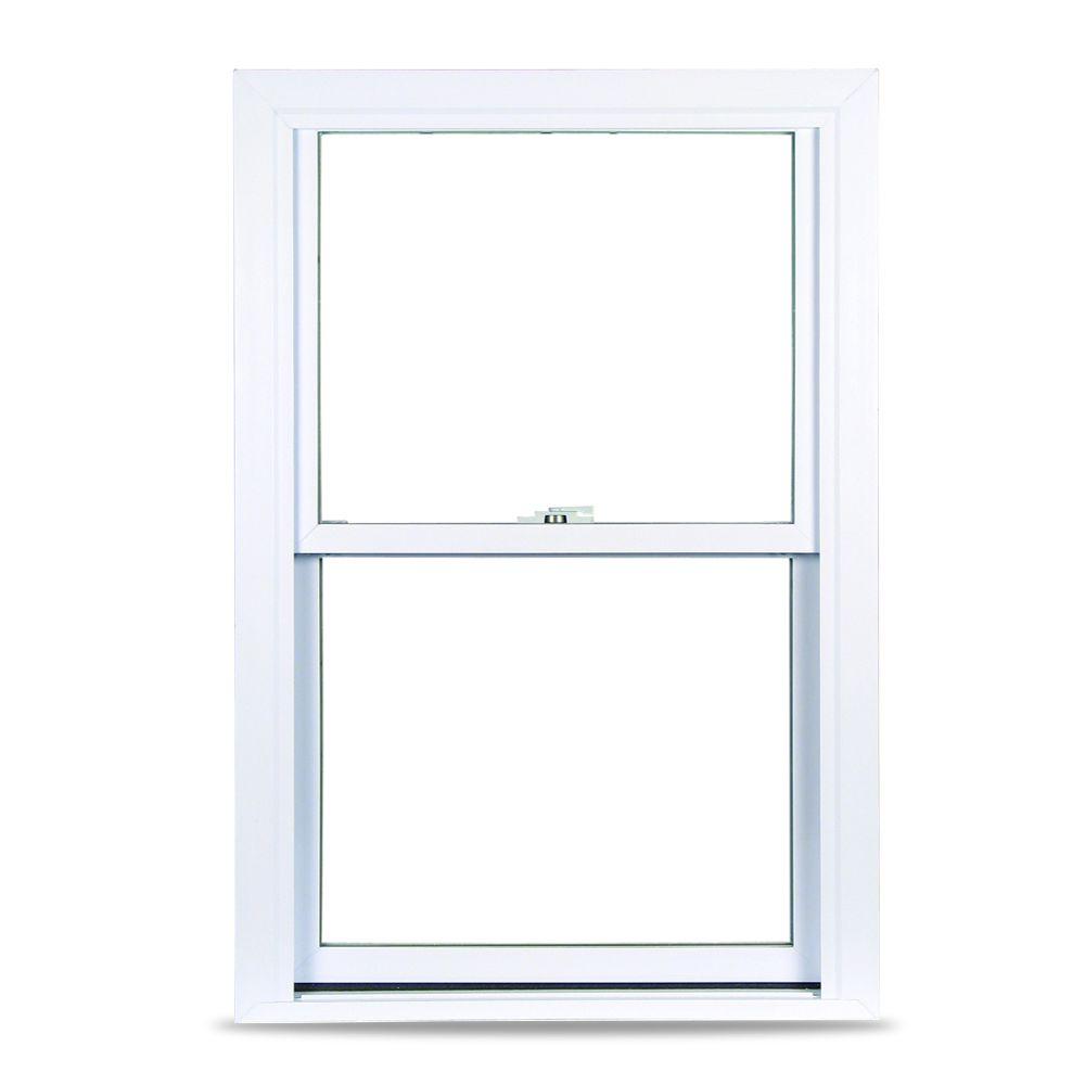 American Craftsman 36 In X 54 In 50 Series Double Hung Buck Ls Vinyl Window White 3654512ls The Home Depot
