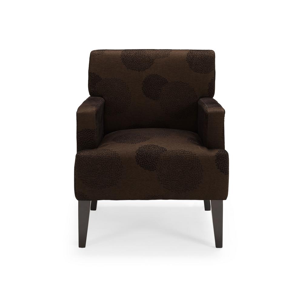Tux Brown Sunflower Accent Chair Ac Tx Lc023 10c The Home Depot Tux Brown Sunflower Accent Chair