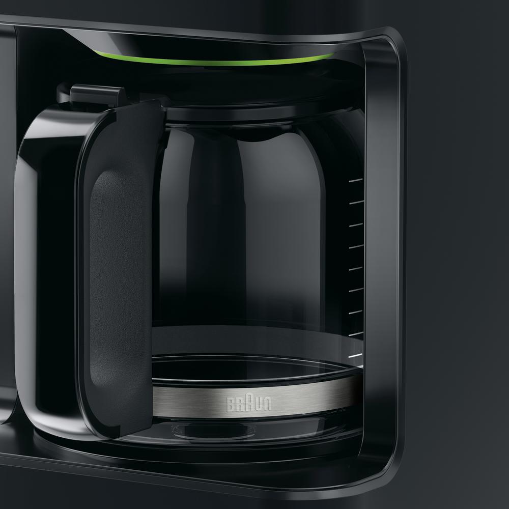 Braun KF7000BK BrewSense 12-Cup Programmable Black Drip Coffee Maker