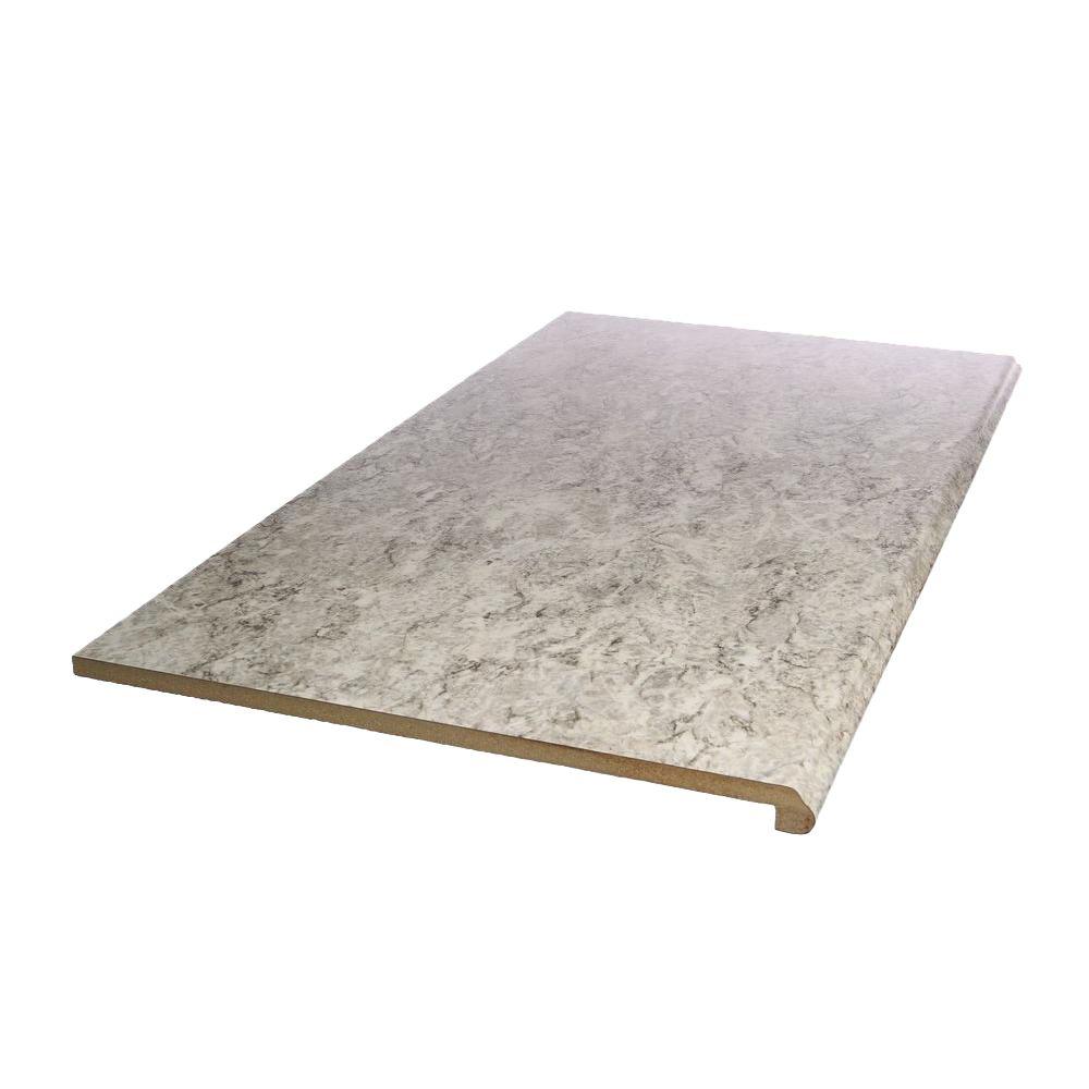 Hampton Bay 4 Ft Laminate Countertop In Francesca With Amore Edge 4 Ft Laminate Countertop In Francesca With Amore Edge