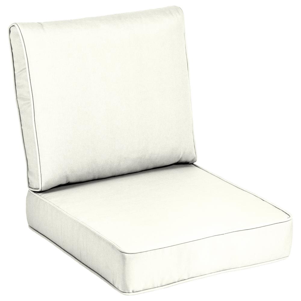 Sunbrella Patio Furniture Universal Tufted Chair Cushion 23 1/2 W X 19 D X 2 1/2