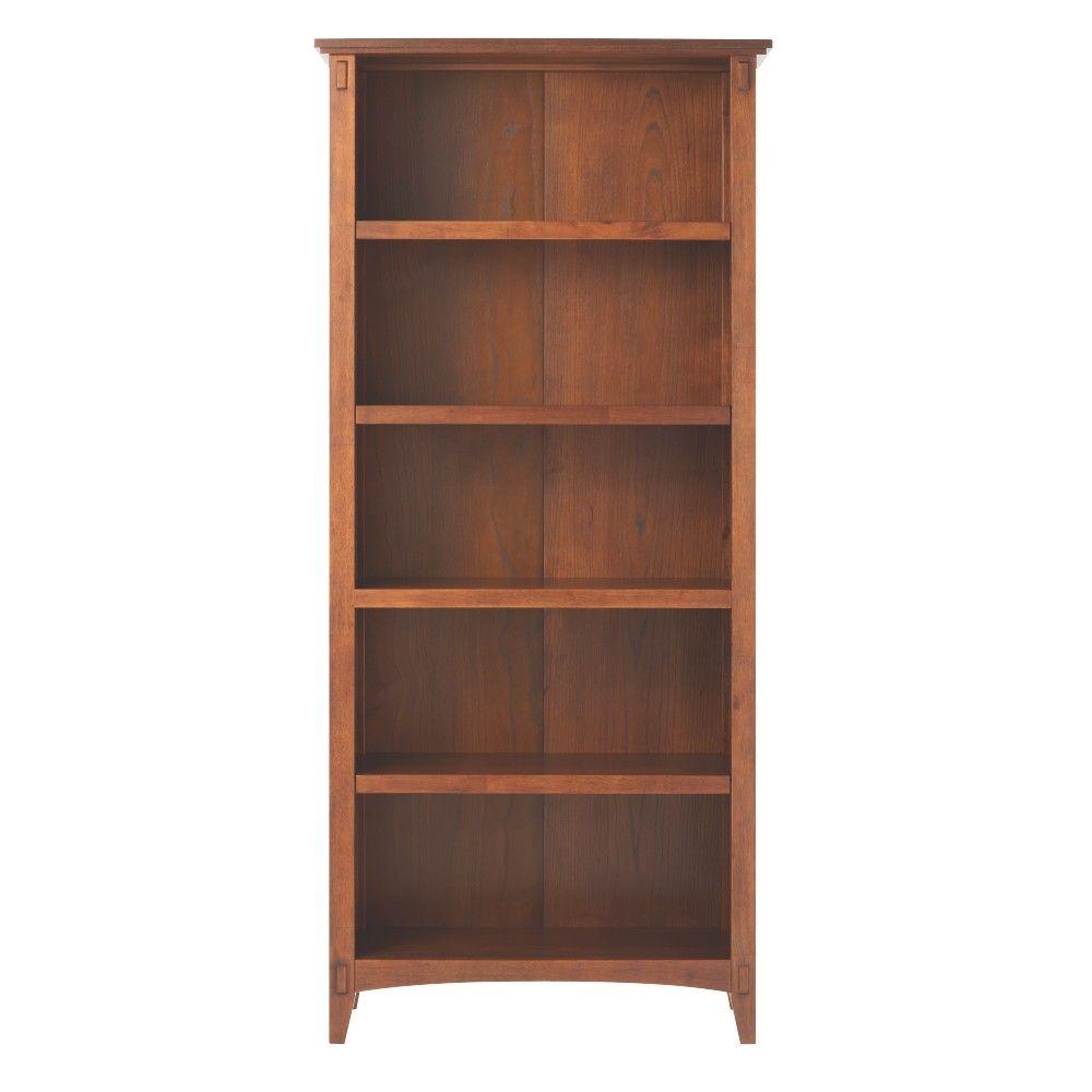 Home Decorators Collection Office Furniture The Medium Oak Open Bookcase