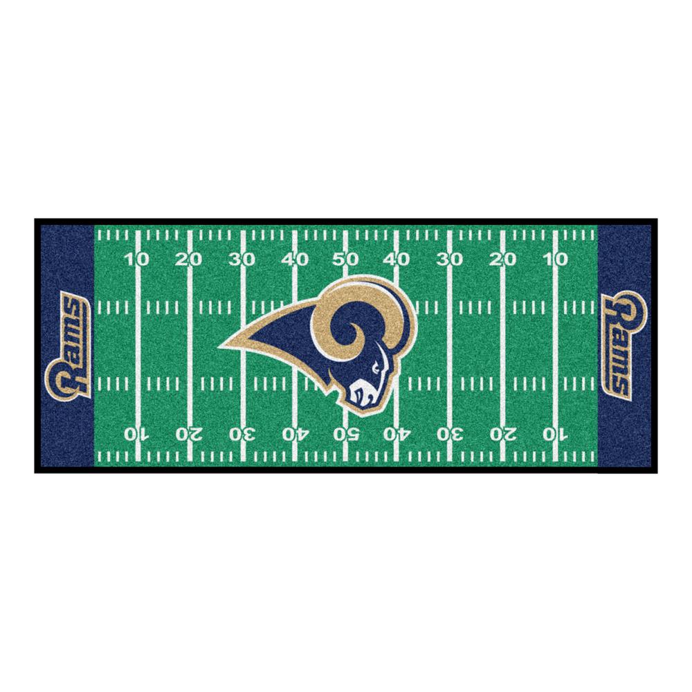 FANMATS Los Angeles Rams 5 ft. x 8 ft. Ulti-Mat 5844 - The Home Depot