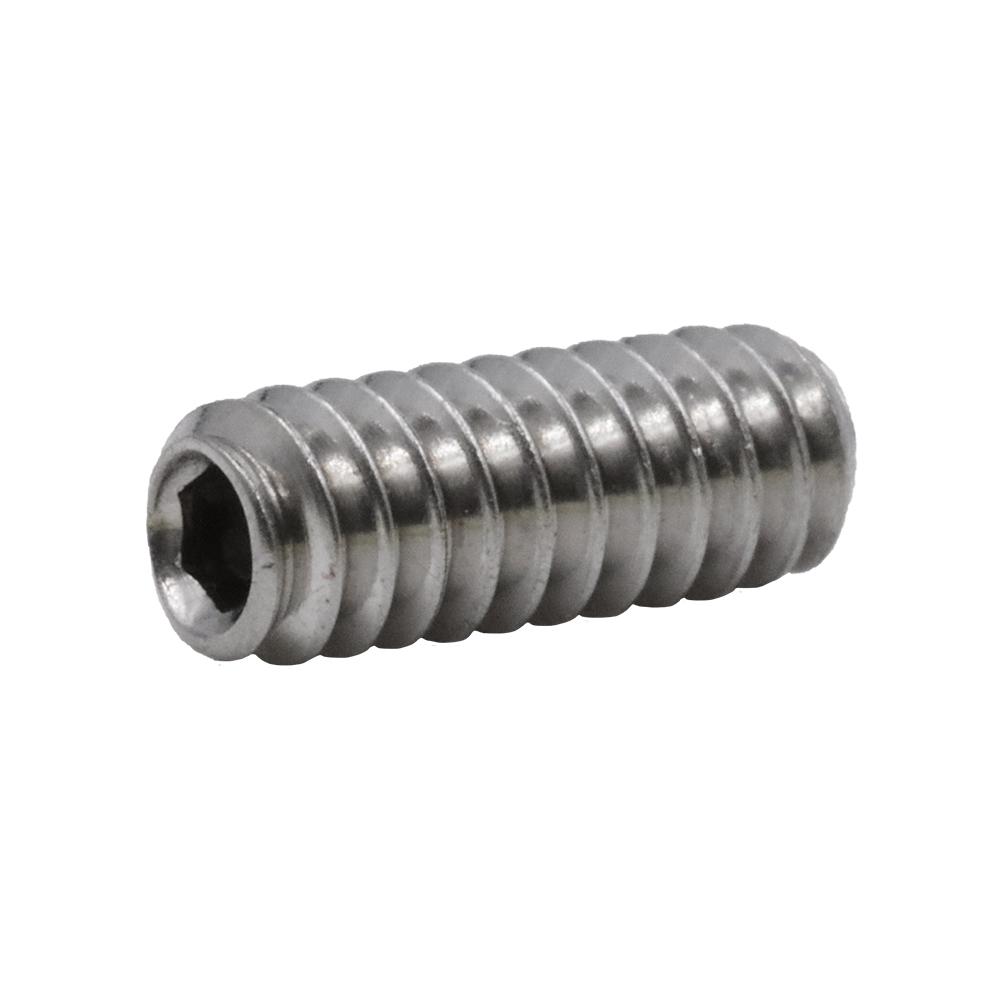 ALLEN HEAD SET SCREW 1//4-28 X 3//8/" PACK OF 20 BLACK OXIDE STEEL
