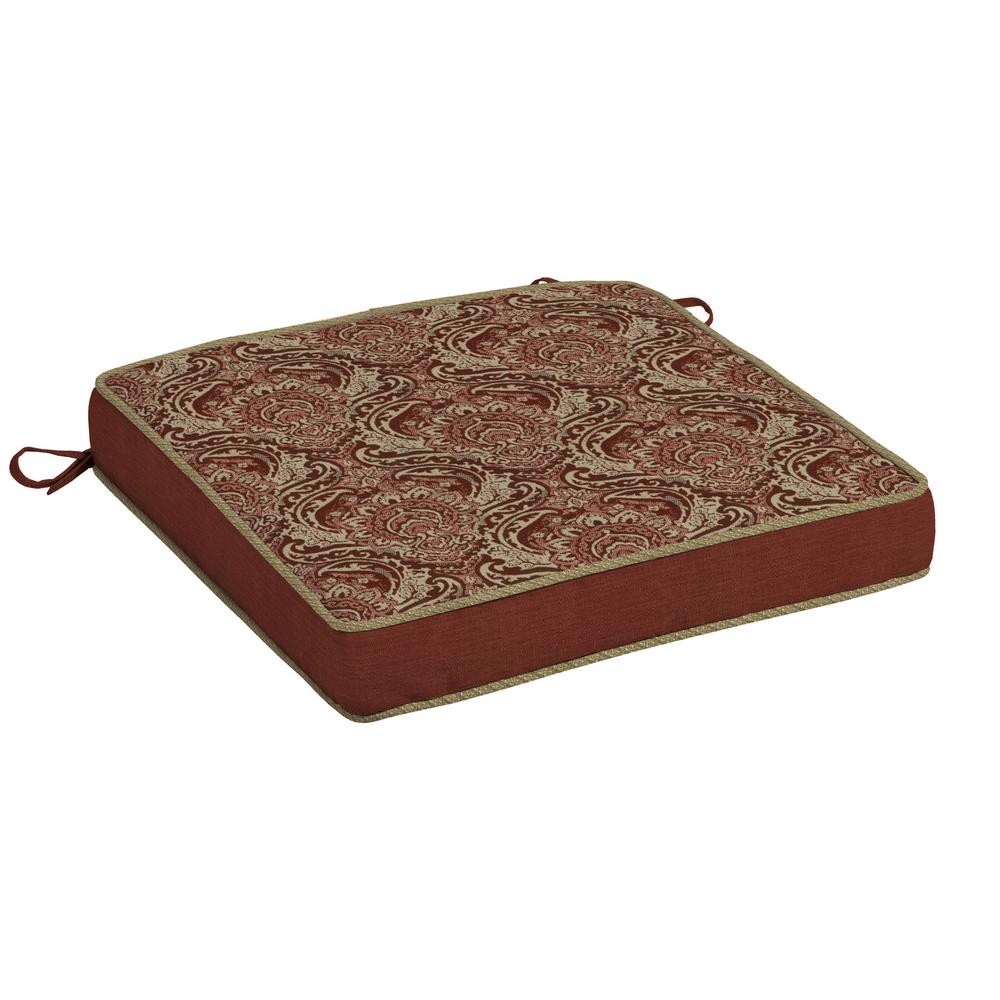 Ay Outdoors Venice Square Outdoor Seat Cushion 2 Pack Ne91466x Ay Outdoors Venice Square Outdoor Seat Cushion 2 Pack