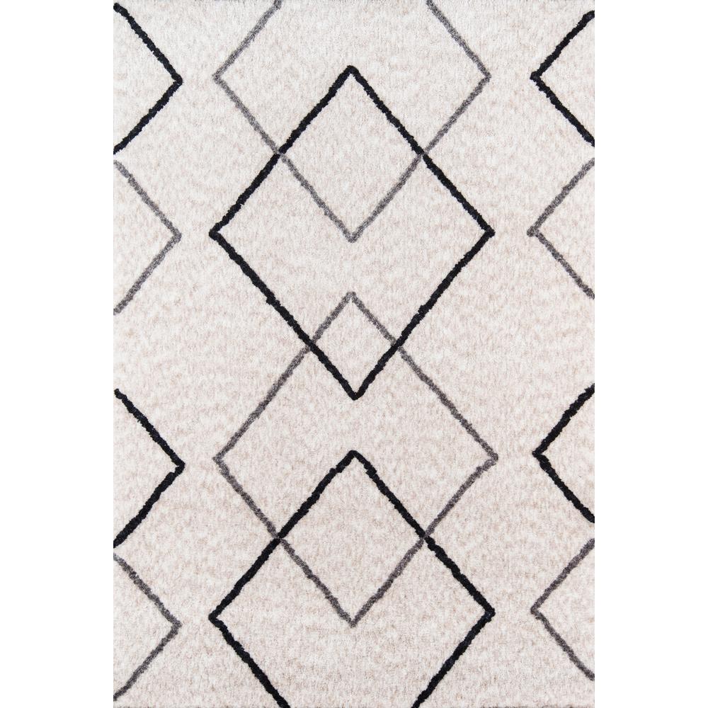 Novogratz Bungalow Felix Grey 5 Ft X 7 Indoor Area Rug