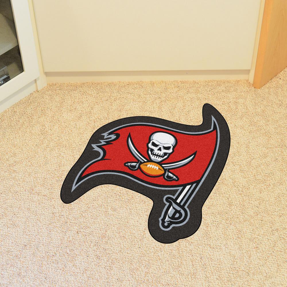 Fanmats Nfl Tampa Bay Buccaneers Mascot Mat 36 In X 34 Fanmats Nfl Tampa Bay Buccaneers
